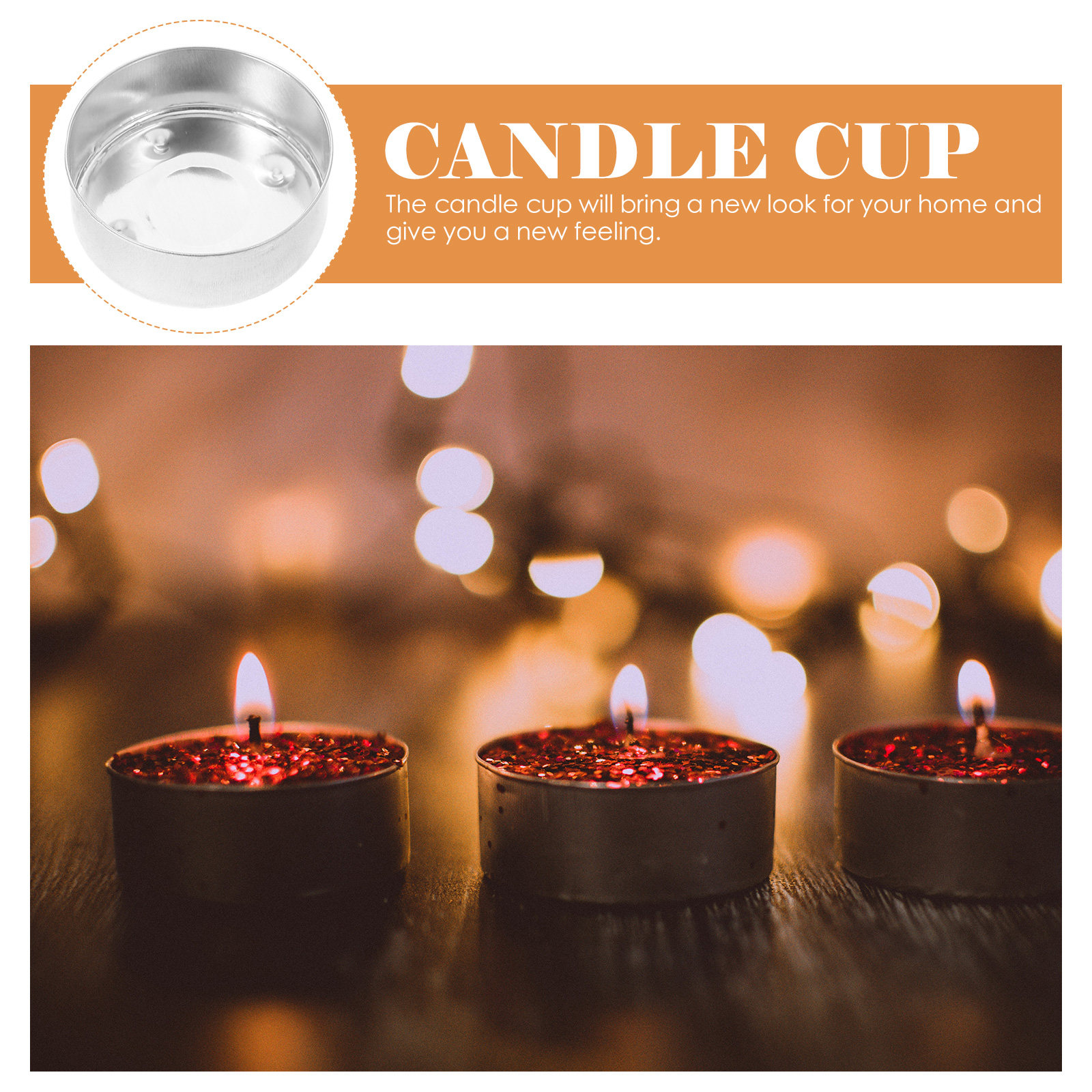 Diy Electronics For Home - 30Pcs Electronic Tealight Cups Simple Metal