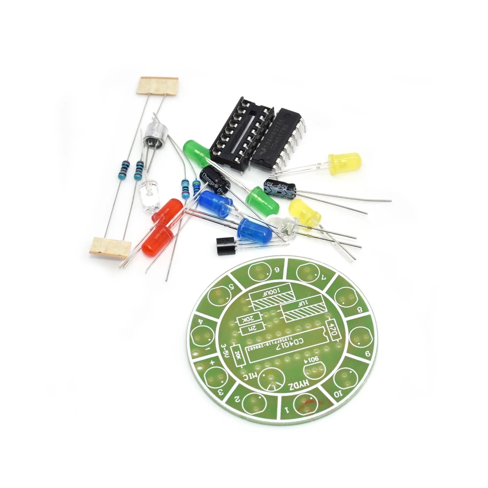 CD4017 colorful voice control  - Diy Electronics Lab recension och pris