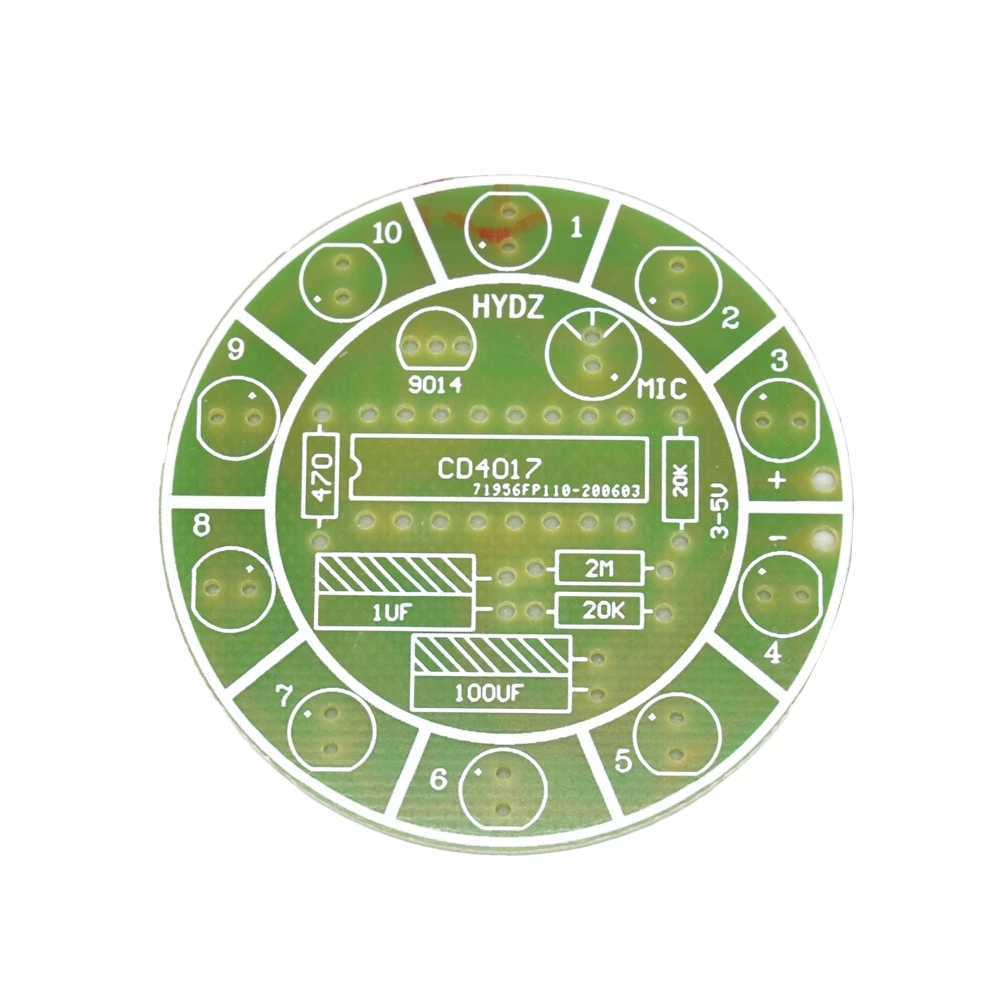 CD4017 colorful voice control  - Diy Electronics Lab recension och pris