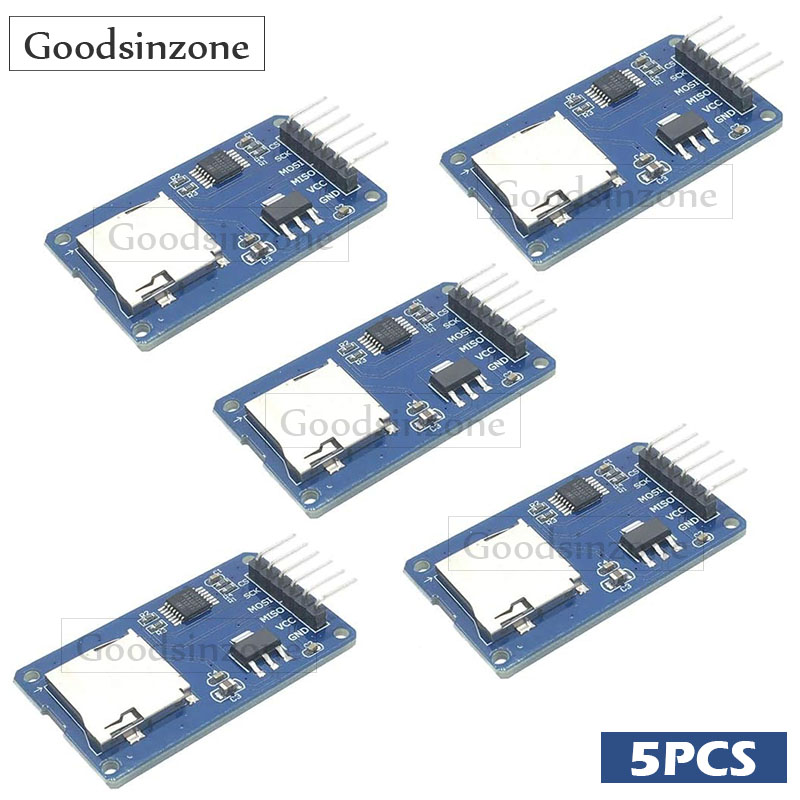 5-Pack Micro SD Card Reader Mo - Sd Card Module Spi recension och pris