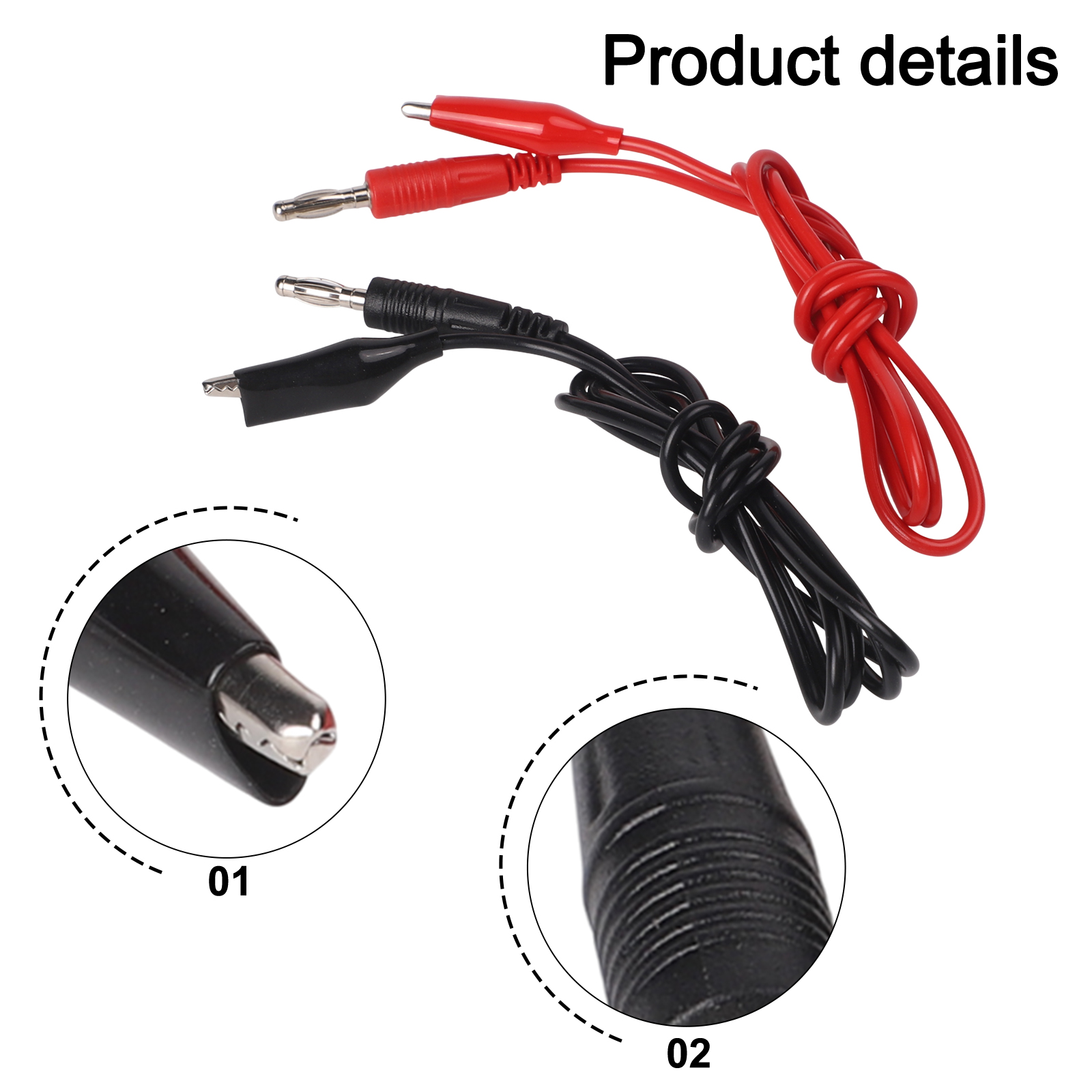 Quick Connections Test Leads S - Crocodile Clip Set recension och pris