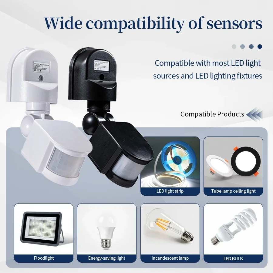 110-240V PIR Motion Sensor 12V - Ldr Light Sensor recension och pris