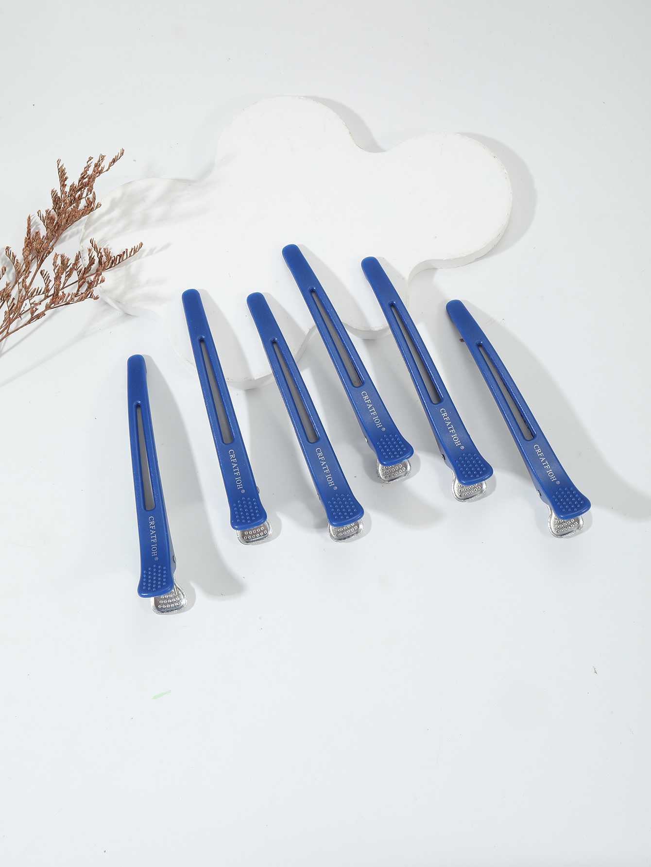 6 Pieces/Set of Non Bent Hair  - Crocodile Clip Set recension och pris