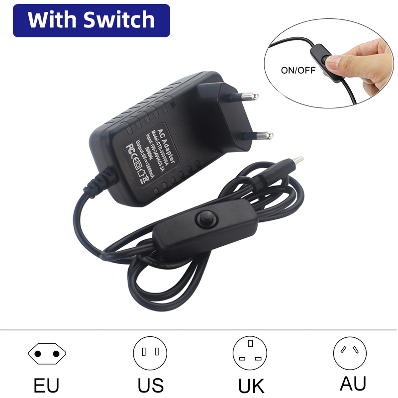 5V 3A Raspberry Pi 4 Power Sup - Raspberry Pi Zero recension och pris