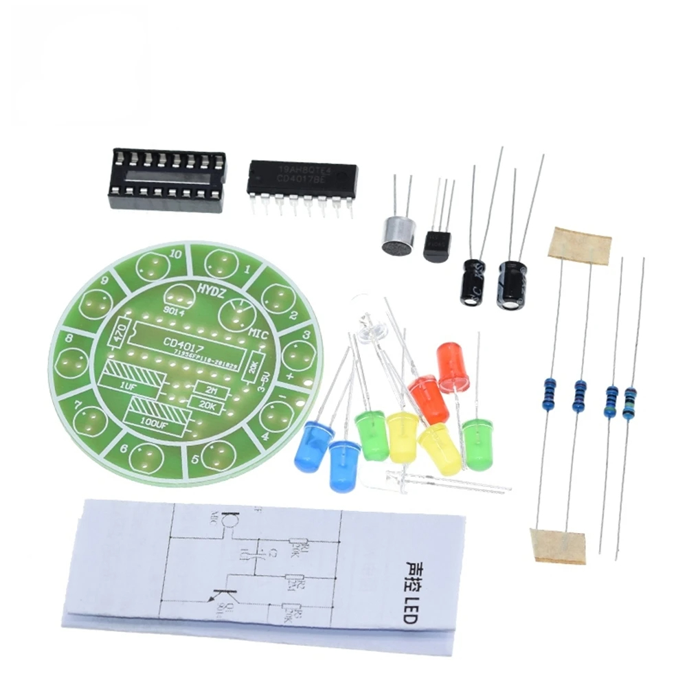 CD4017 Colorful Voice Control  - Diy Electronics Lab recension och pris