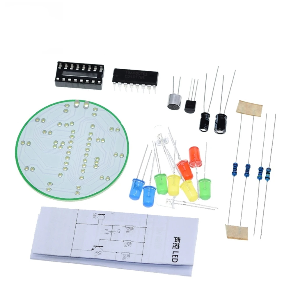 CD4017 Colorful Voice Control  - Diy Electronics Lab recension och pris