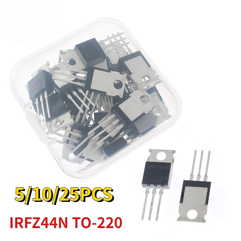 5/10/25PCS IRFZ44N TO-220 IRFZ - Mosfet Transistor Set recension och pris