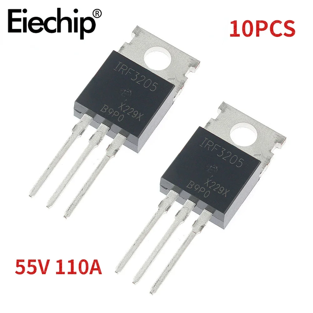 10PCS IRF3205 Transistor IRF32 - Mosfet Transistor Set recension och pris