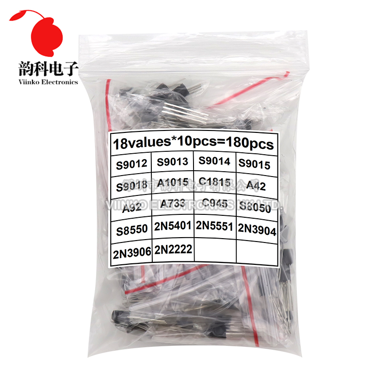 Transistor Assorted Kit TO-92  - Mosfet Transistor Set recension och pris