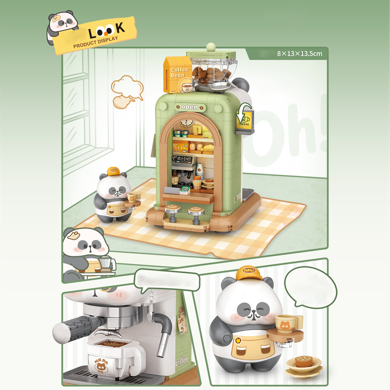 LOZ Retro Home Appliance Toys  - Diy Electronics Button recension och pris