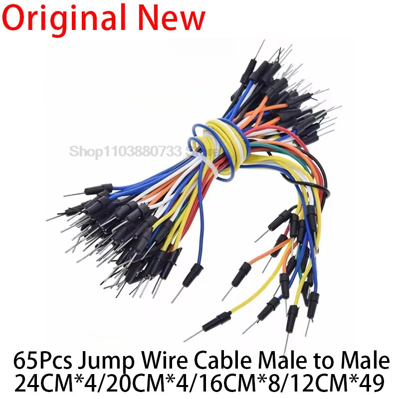 65Pcs/lot Jump Wires Cable Fle - Diy Electronics Load Cell recension och pris