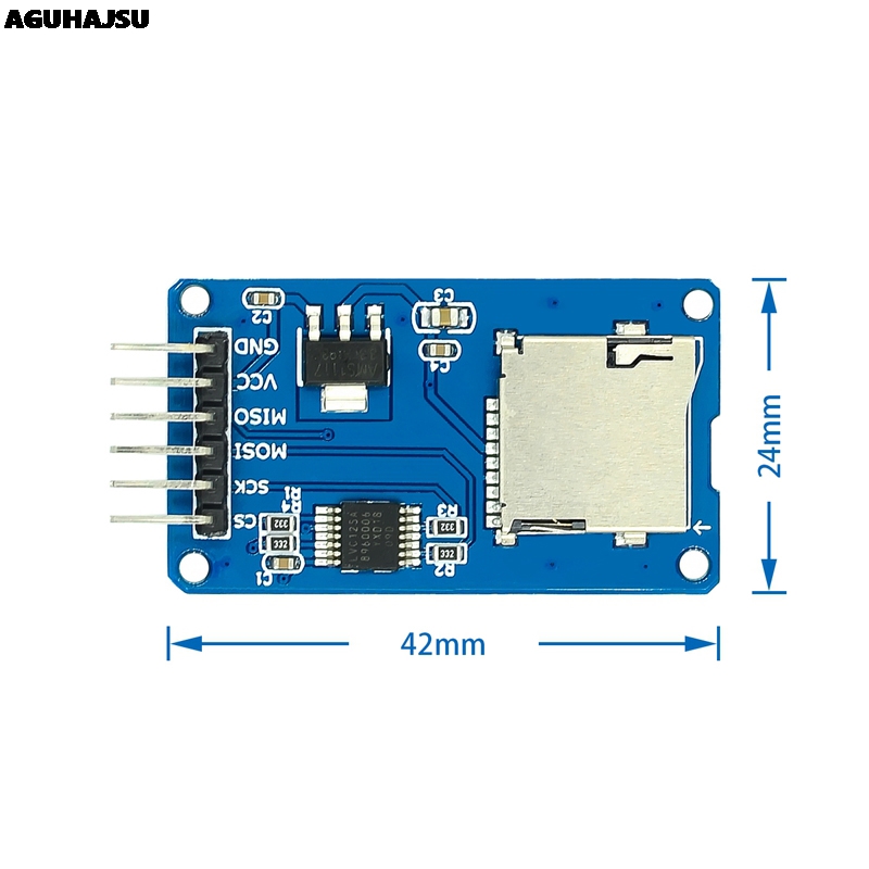 1pcs/lot Micro SD card mini TF - Sd Card Module Spi recension och pris