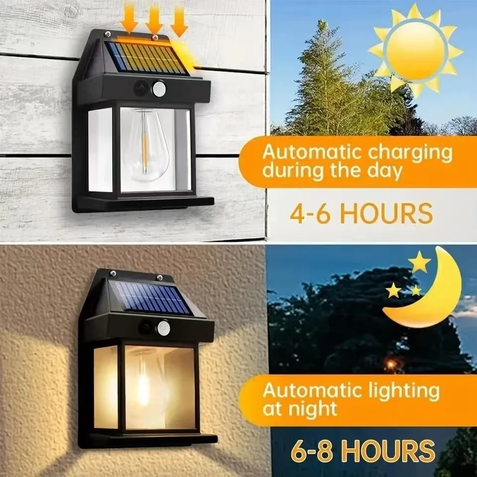Outdoor Solar Tungsten Wall Li - Ldr Light Sensor recension och pris