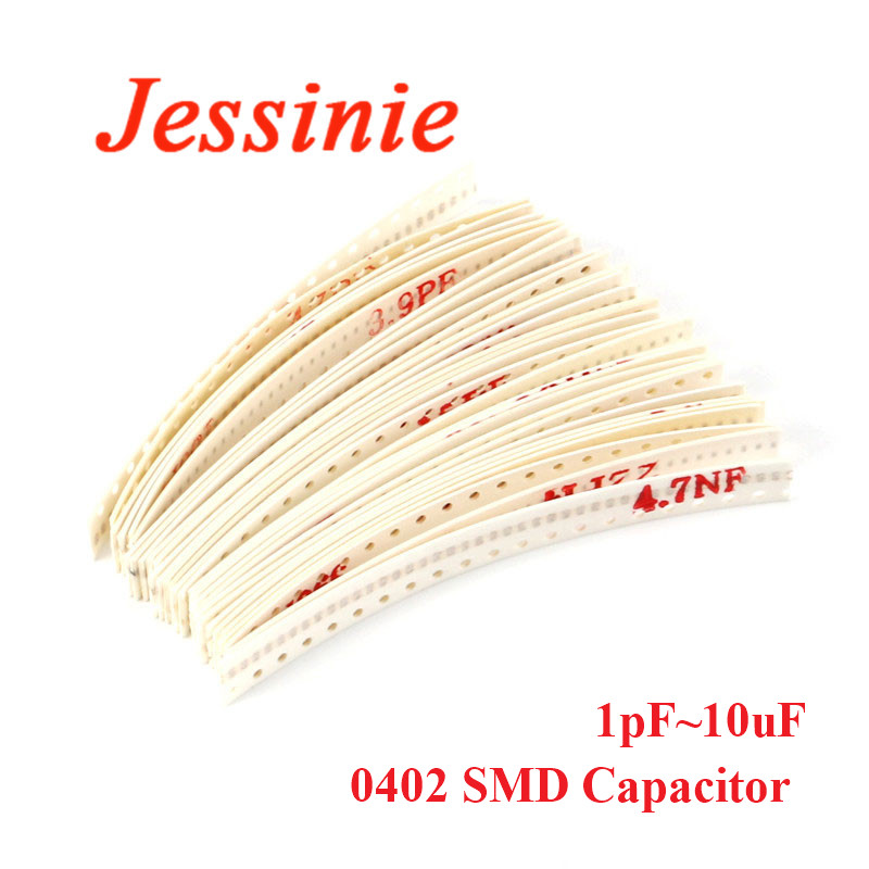 500pcs-1200pcs 0805 0603 0402  - Capacitor Kit Assortment recension och pris