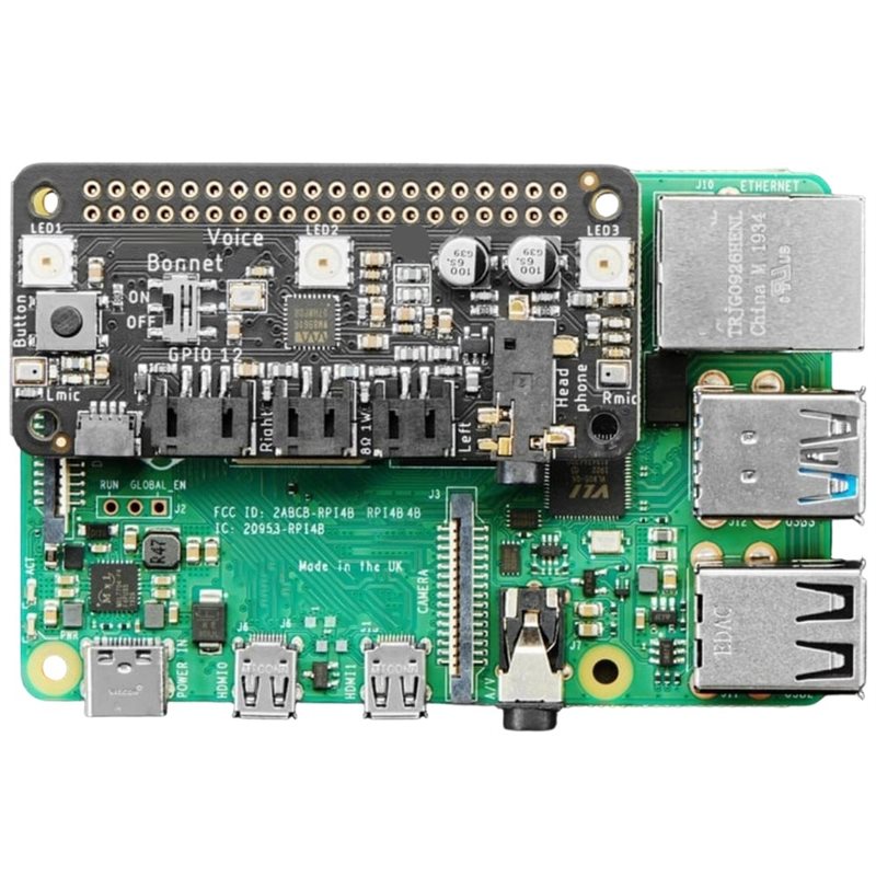 FULL-Voice Bonnet For Raspberr - Raspberry Pi Zero recension och pris