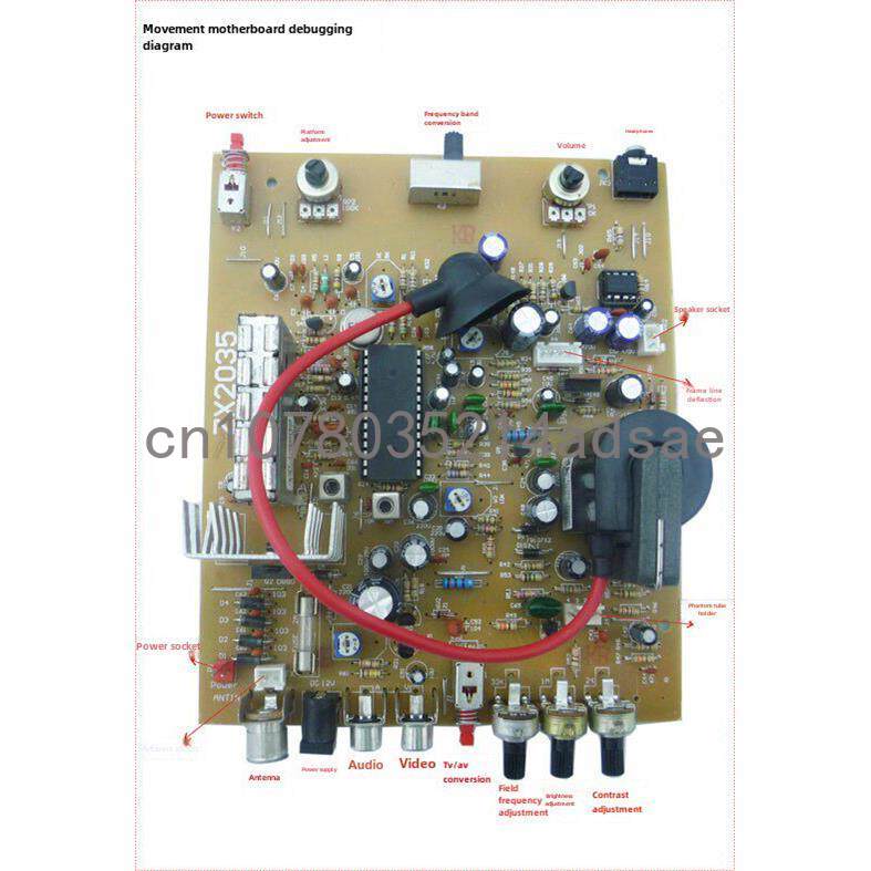 5.5 Inch Black & White TV Main - Diy Electronics Soldering Kit recension och pris