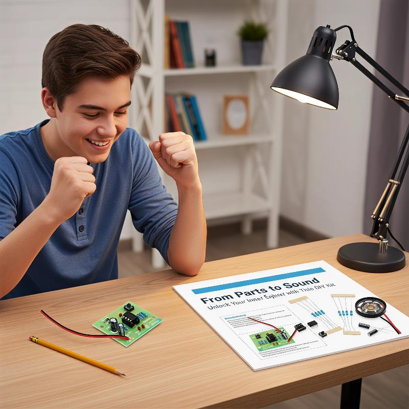 NE555 Doorbell DIY Soldering P - Diy Electronics Soldering Kit recension och pris