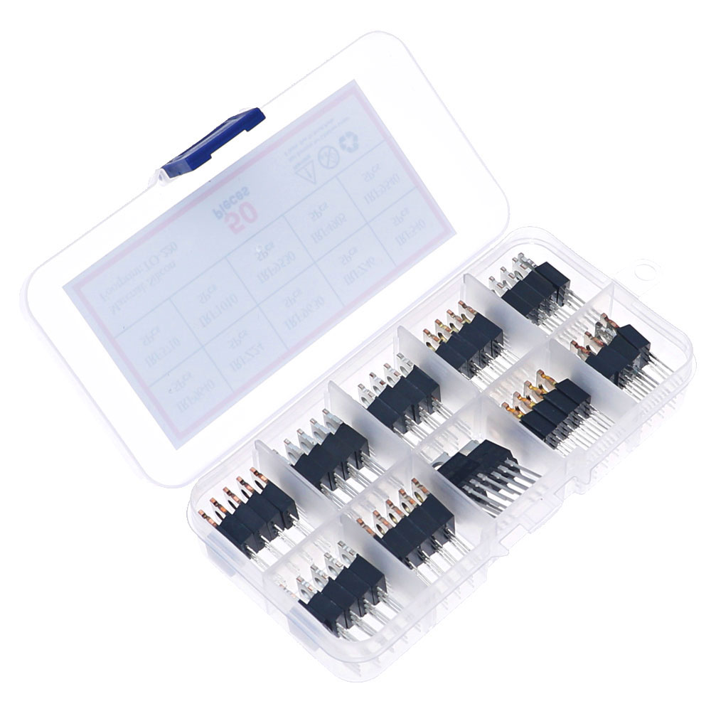 50Pcs 10 Values Mosfet Transis - Mosfet Transistor Set recension och pris