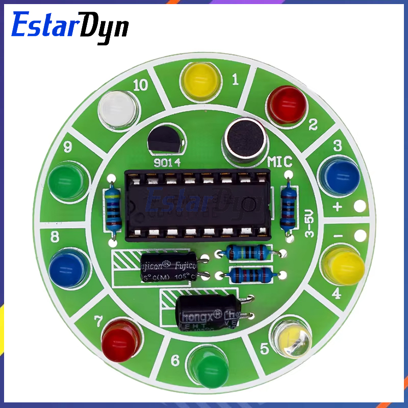 Estardyn CD4017 colorful voice - Diy Electronics Lab recension och pris