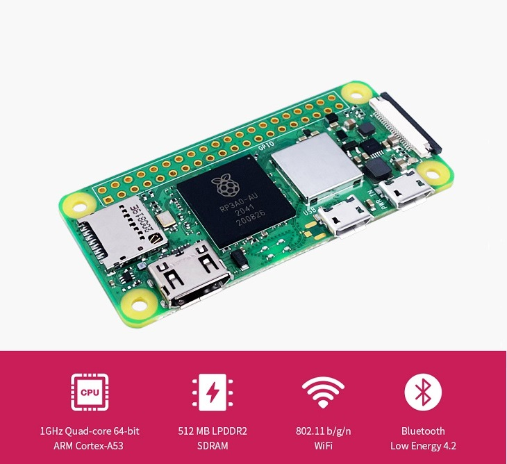 Raspberry Pi Zero 2 W, Five Ti - Raspberry Pi Zero recension och pris