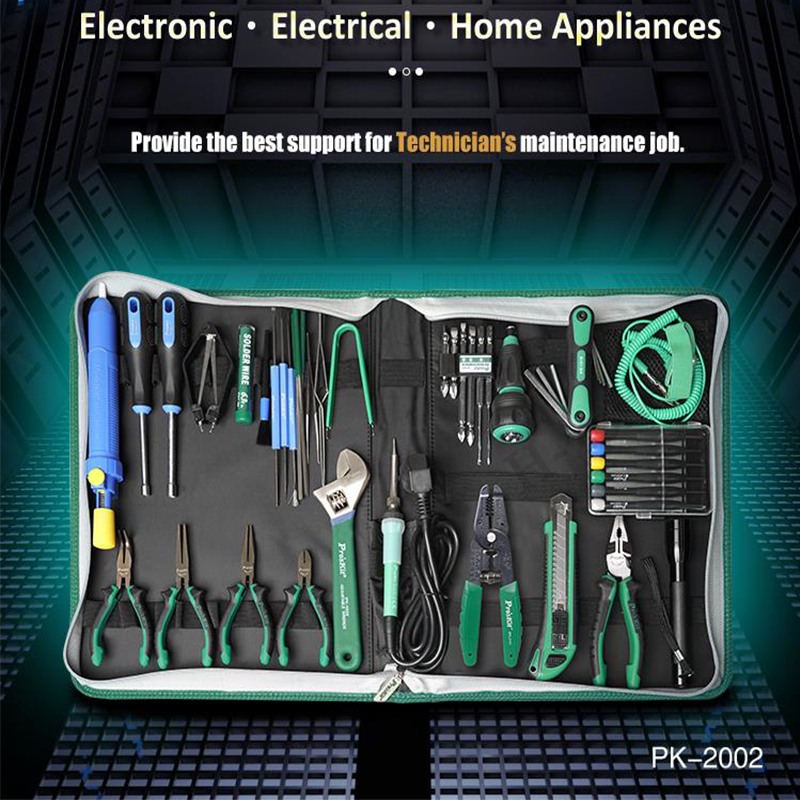 52Pcs Pro'sKit PK-2002H Home E - Diy Electronics Lab recension och pris