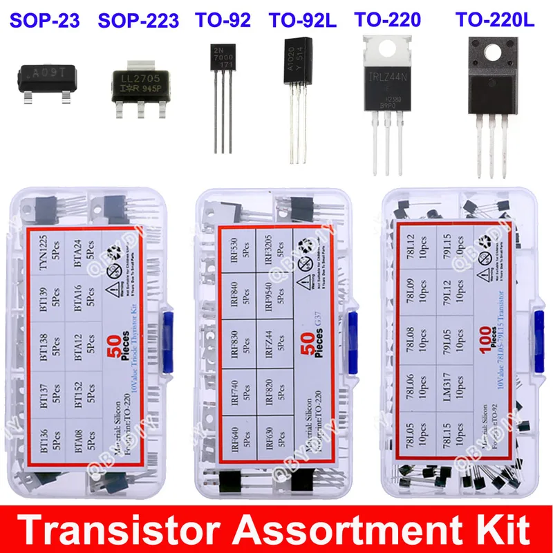 DIP SMD Mosfet Triode Thyristo - Mosfet Transistor Set recension och pris