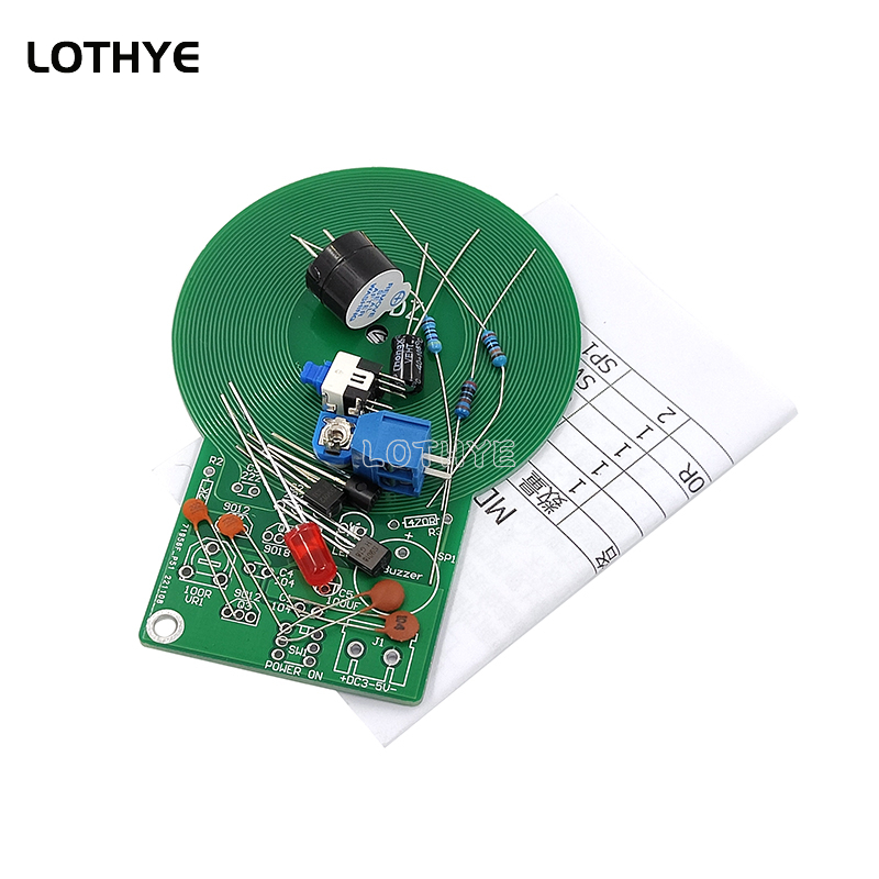 DC 3V-5V Metal Detector Kit DI - Diy Electronics Soldering Kit recension och pris