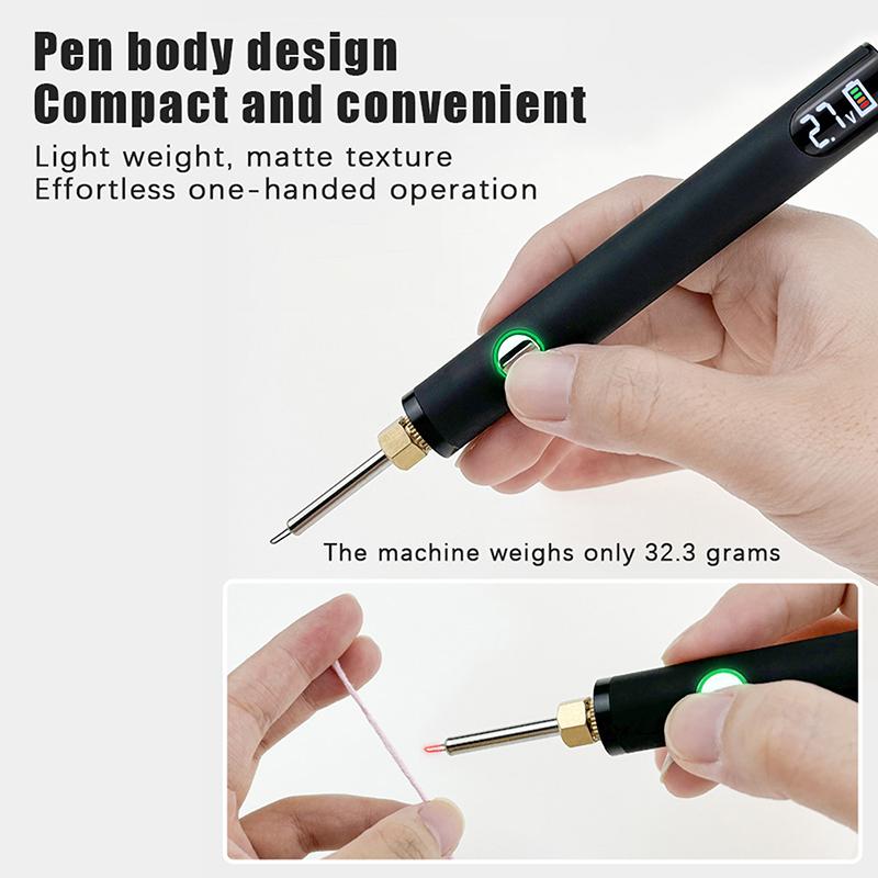 Mini Soldering Iron Pen Kit -  - Diy Electronics Repair recension och pris
