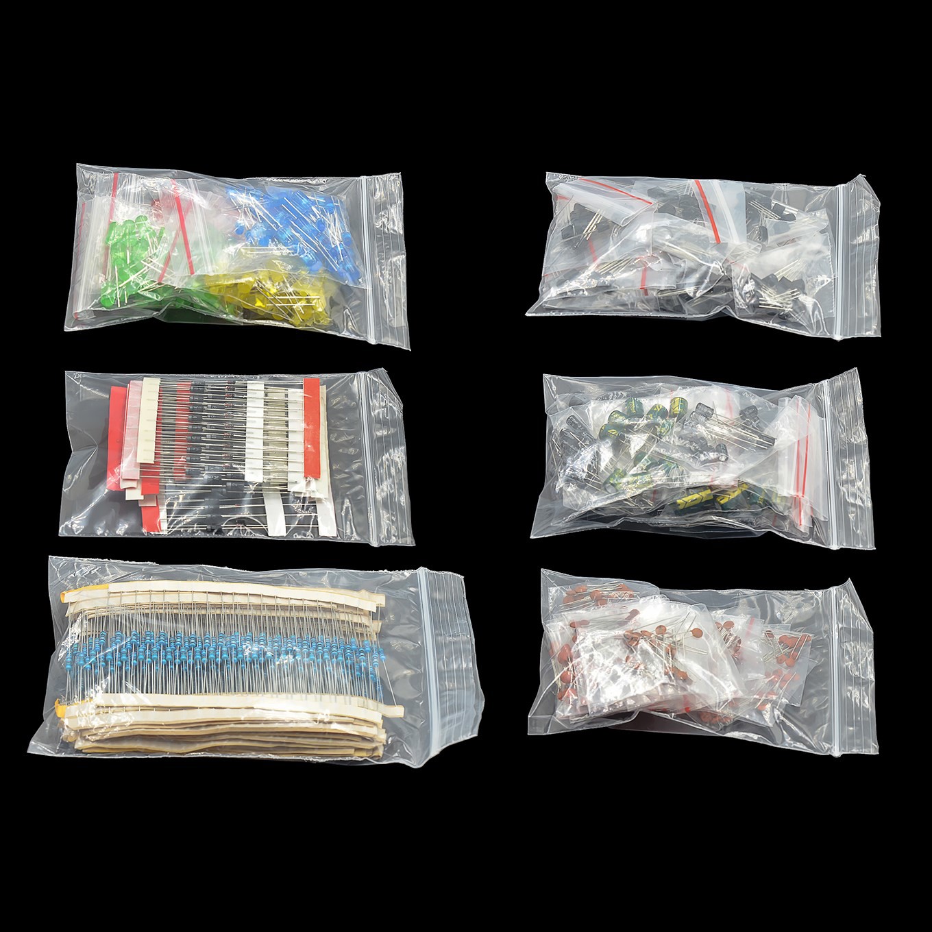 Electronic components Kits Met - Capacitor Kit Assortment recension och pris