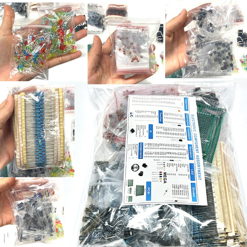 1818PCS DIY Electronics Compon - Capacitor Kit Assortment recension och pris