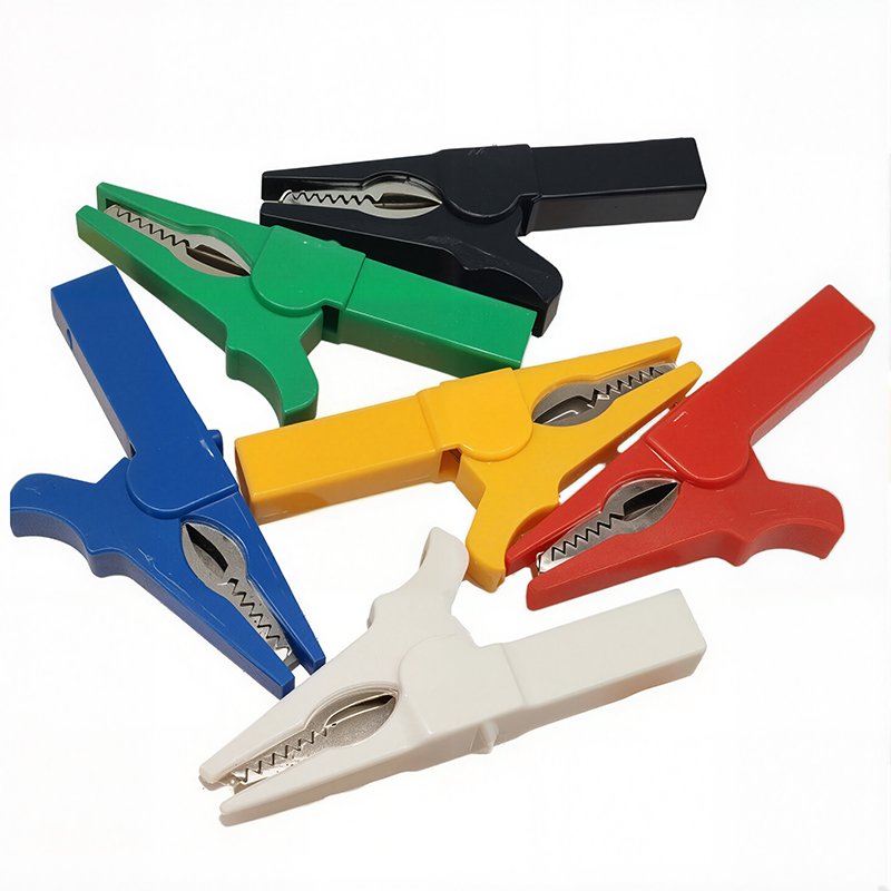 6pcs Alligator Clips 55mm Batt - Crocodile Clip Set recension och pris