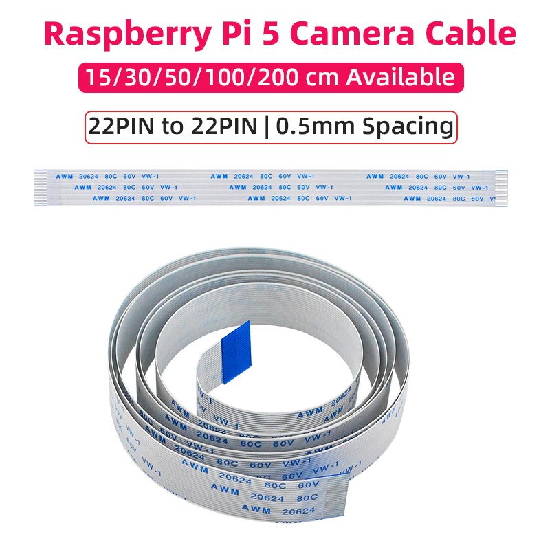 Raspberry Pi 5 Camera Cable 22 - Raspberry Pi Zero recension och pris
