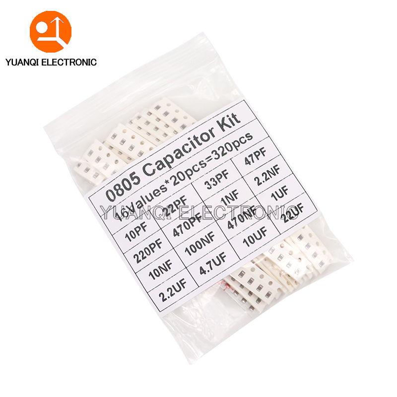 320PCS 720PCS 0603 0805 1206 S - Capacitor Kit Assortment recension och pris