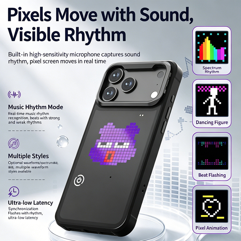DIY LED Pixel Phone Case Anima - Diy Electronics Tpu recension och pris