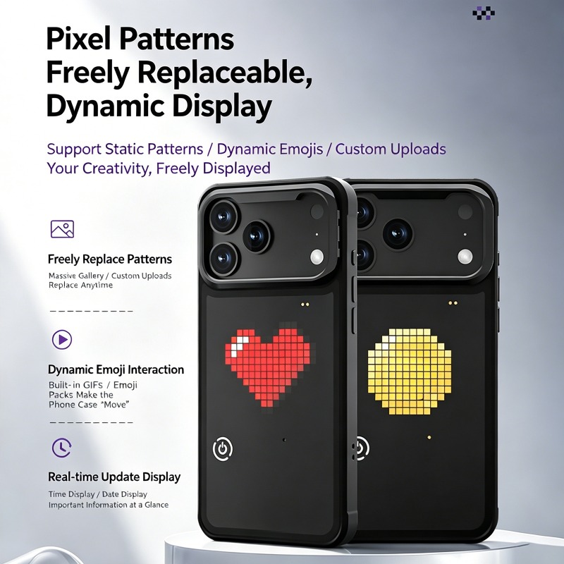 DIY LED Pixel Phone Case Anima - Diy Electronics Tpu recension och pris