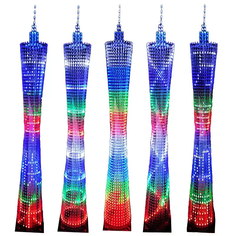 64 Layers Canton Tower DIY Ele - Diy Electronics Soldering Kit recension och pris