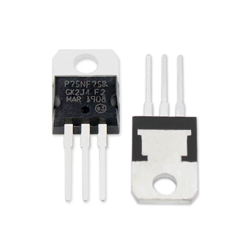 5/10PCS STP75NF75 Mosfet Trans - Mosfet Transistor Set recension och pris