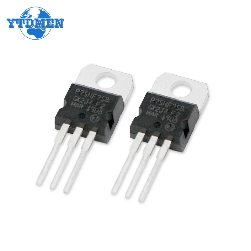 5/10PCS STP75NF75 Mosfet Trans - Mosfet Transistor Set recension och pris