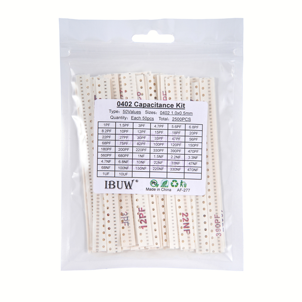 0402 SMD Ceramic Capacitor Ass - Capacitor Kit Assortment recension och pris
